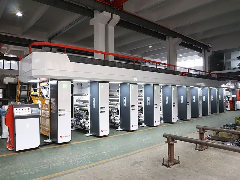 Rotogravure printing press